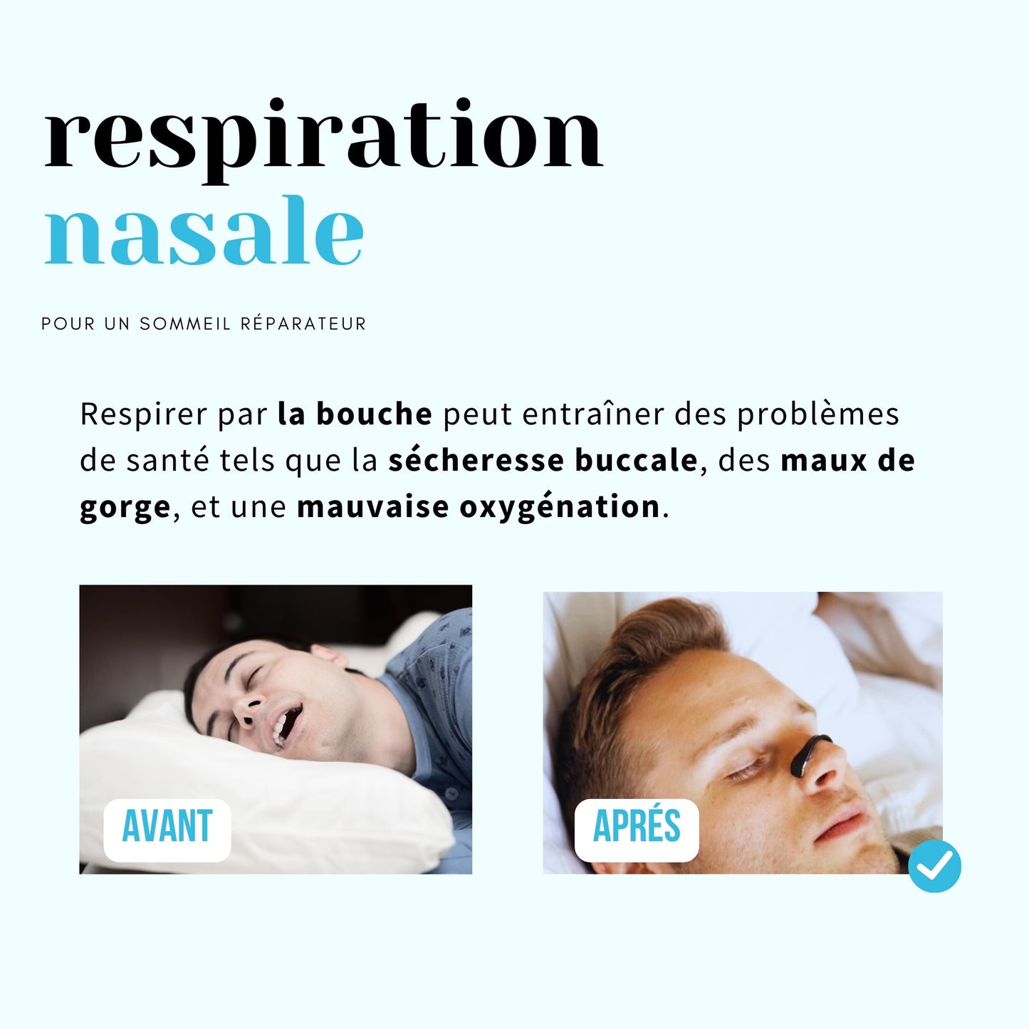 Kit Bandes nasales magnétiques
